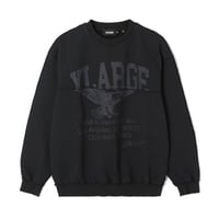 XLARGE | SPLIT CREWNECK SWEATSHIRT(BLACK)