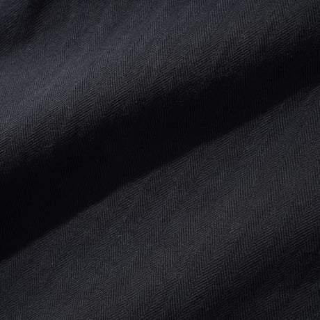 Butter Goods| Pleated Trousers (Washed Black)