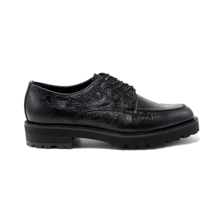 The Kenford Fineshoes | NEW CLASSIC U-MOC LACE UP SHOES (MENS/BLACK PAISLEY)