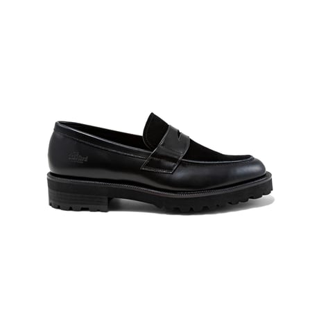 The Kenford Fineshoes |NEW CLASSIC COIN LOAFERS(MENS / BLACK BLACK SUEDE)