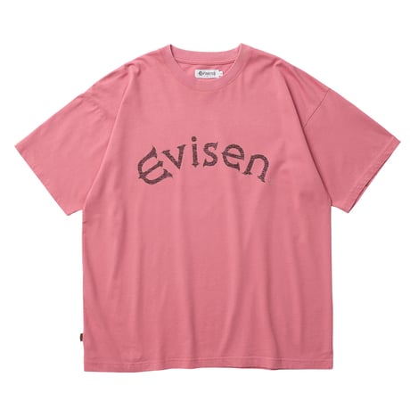 EVISEN SKATEBOARDSゑ®︎ | ARCH LOGO TEE (Pink)