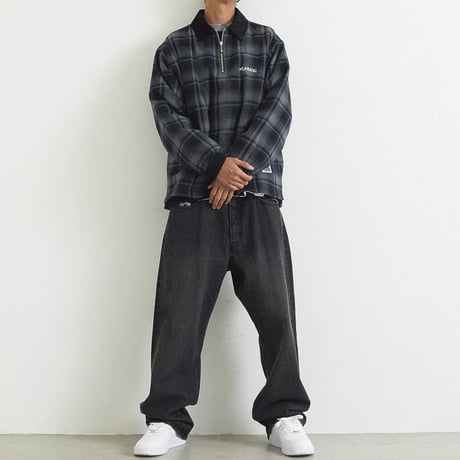 XLARGE | OLD ENGLISH DENIM PANTS(BLACK)