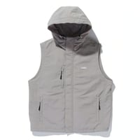 XLARGE | NYLON HOODED VEST(GREY)