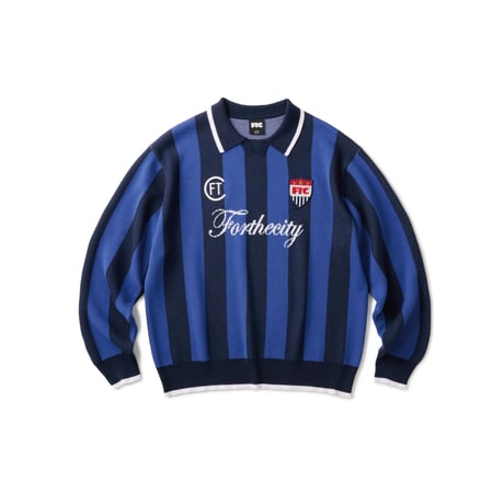 FTC | KNIT SOCCER SWEATER "BLUE" (FTC026AWSW13)