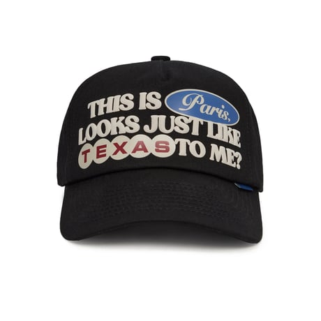 Screen Test / This Is Paris? High Profile Cap (Black)