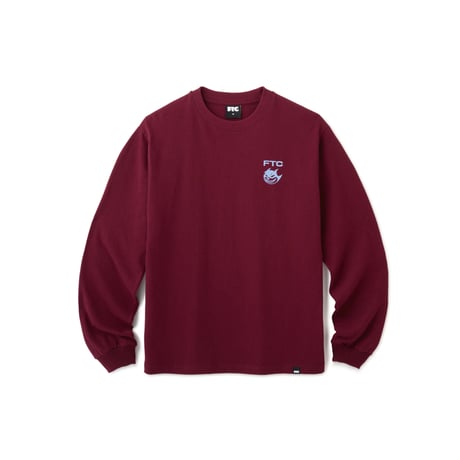 FTC | ALLEY CAT OVAL L/S TEE "BURGUNDY" (FTC026WT07)