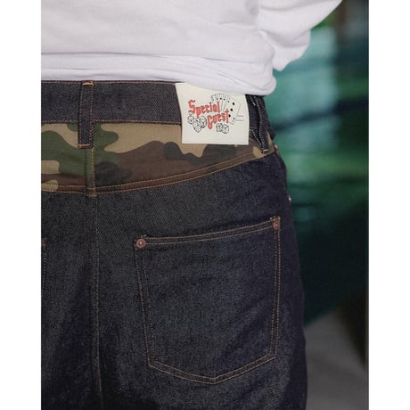 SPECIAL GUEST K.K.| Hidden Camo Denim (Navy)