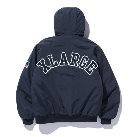 XLARGE | NYLON PUFFER JACKET(BLACK)