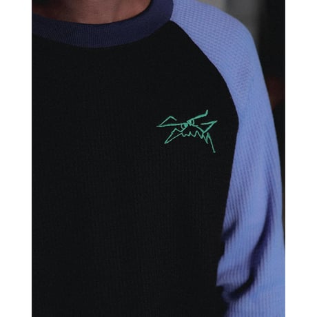SPECIAL GUEST K.K.| Thermal L/S Tee (Black/Pruple)
