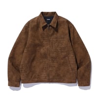 XLARGE | CROC SUEDE JACKET(BROWN)