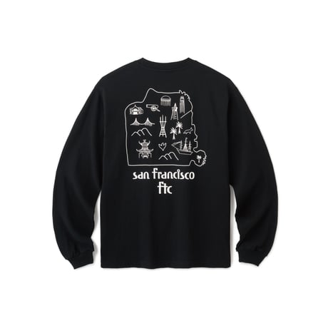FTC | MAP L/S TEE "BLACK" (FTC026AUT09)