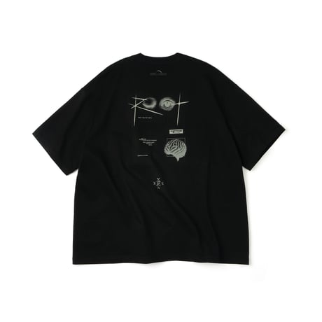 GOOPiMADE |  GRC-3 Mechanical Apple Graphic Tee (Black)