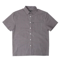 PASS~PORT | WORKERS CHECK S/S SHIRT "SANGRIA"