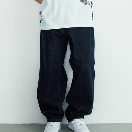 XLARGE | BALOON DENIM PANTS(BLACK)