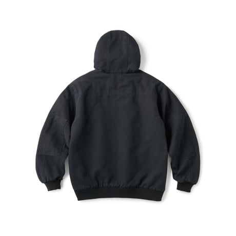 FTC | WASHED HOODED WORK JACKET "BLACK" (FTC026AWJ07)
