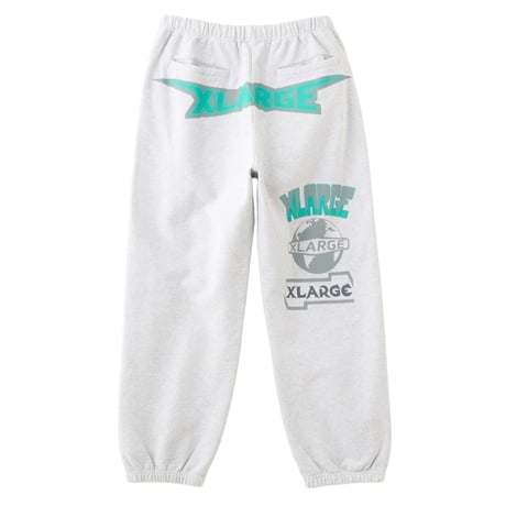 XLARGE | MULTI LOGO SWEATPANTS(ASH)