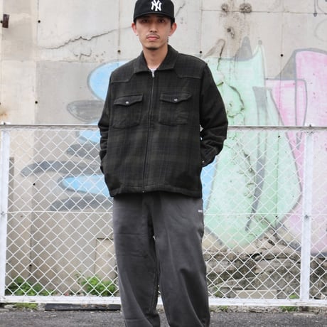 OBEY | WILLIE ZIP SHIRT JACKET  (ROSIN MULTI)