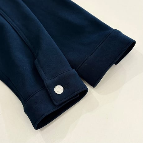 RUSSELL | × BerBerJin Pro Cotton Loopback Terry Sweat Trucker Jacket (NAVY)