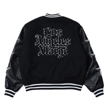 XLARGE | VARSITY JACKET(BLACK)