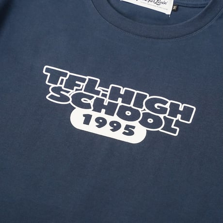 Time For Livin′ / T.F.L HIGH SCHOOL S/S TEE (NAVY)