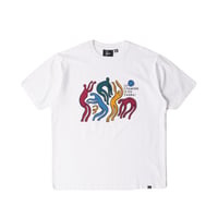 by Parra | La chambre nuit t-shirt (White)