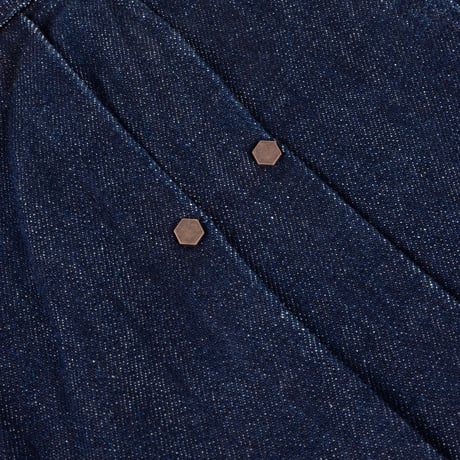 Dime / Pleated Baggy Denim Shorts (Indigo)