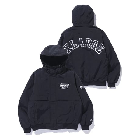 XLARGE | NYLON PUFFER JACKET(BLACK)