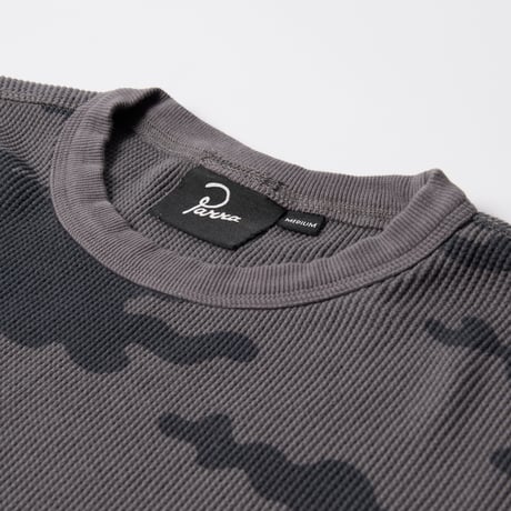 by Parra | Camo woofles long sleeve t-shirt (Grey)