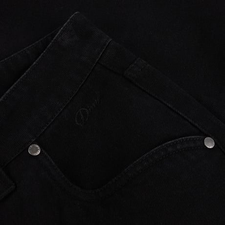 Dime / Baggy Denim Pants (Black)