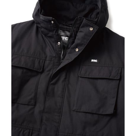 FTC | CORDURA® HOODED JACKET "BLACK" (FTC026AWJ06)