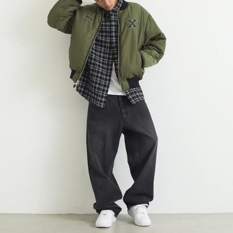 XLARGE | OLD ENGLISH DENIM PANTS(BLACK)