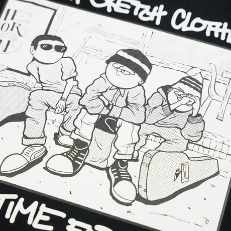 Time For Livin′ / "CHECK YOUR XXXX" S/S TEE (BLACK)