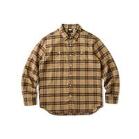 FTC | PLAID NEL SHIRT "GOLD" (FTC026AWSH01)