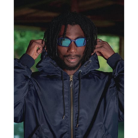 SPECIAL GUEST K.K.| Hooded Flight jacket (Navy)