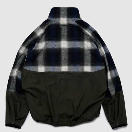 VICTORIA HK / PLAID ANORAK (CYPRESS)