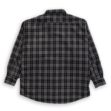SON OF THE CHEESE | CPO Quilted Check Jacket (Black)