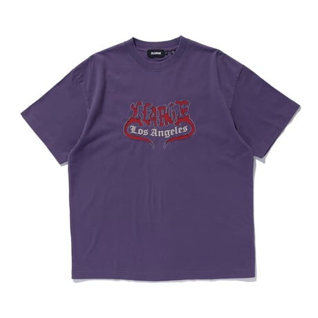 XLARGE | HELL S/S TEE(PURPLE)