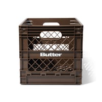 Butter Goods | Collapsable Record Crate (Brown)