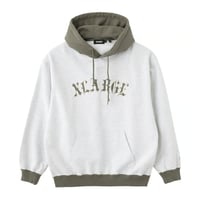 XLARGE | 2TONE HOODED SWEATSHIRT(ASH)