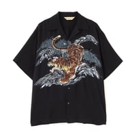 Schott / TIGER RAYON SHIRT (BLACK)