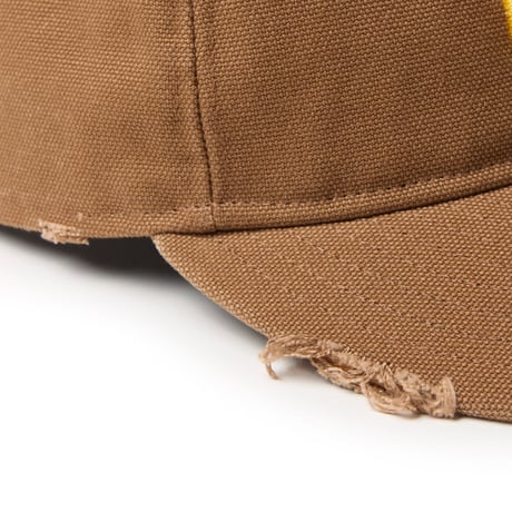 NEW ERA |  RC 9FIFTY Curved Visor Powered by GORO（MIN-NANO） MIN-NANO Damage (Brown))