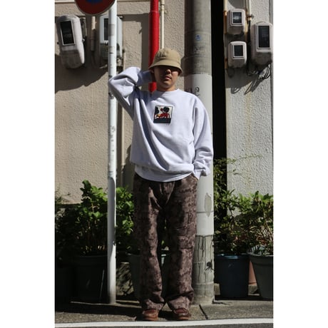 by Parra | Long lost leg crew neck sweatshirt Heather (Grey)