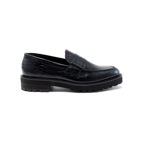 The Kenford Fineshoes | NEW CLASSIC COIN LOAFERS(MENS/BLACK CROCODILE)