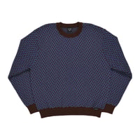 QUASI SKATEBOARDS / TRIG SWEATER (BLUE)