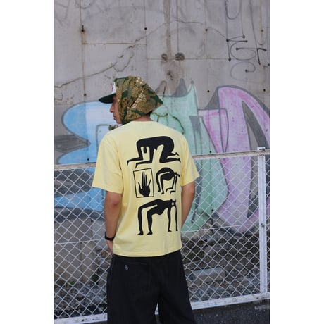 by Parra | Yoga discounts t-shirt (Yellow)