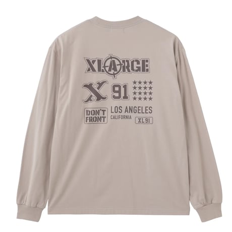 XLARGE | XL L/S TEE(BEIGE)