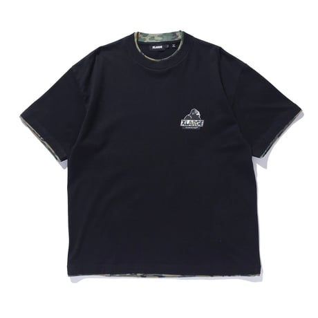 XLARGE | CAMO SLANTED OG S/S TEE(BLACK)