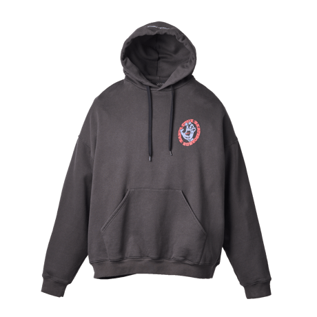 SEDAN ALL-PURPOSE|  Santa Cruz / Screaming Hand Hoodie (Faded Black))