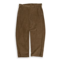 SON OF THE CHEESE | Corduroy Wide Pants (BROWN)