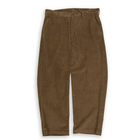 SON OF THE CHEESE | Corduroy Wide Pants (BROWN)
